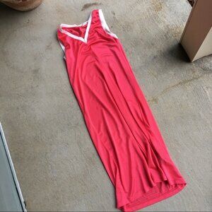 Silence + Noise Jersey Mesh Dress